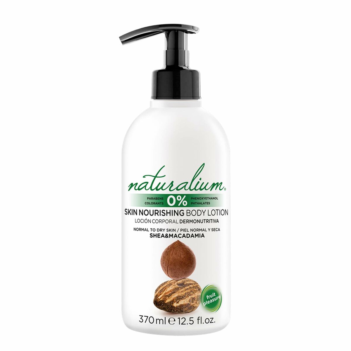 Body Lotion Naturalium 370 ml Shea Butter Macadamia - Nova Cosmetici