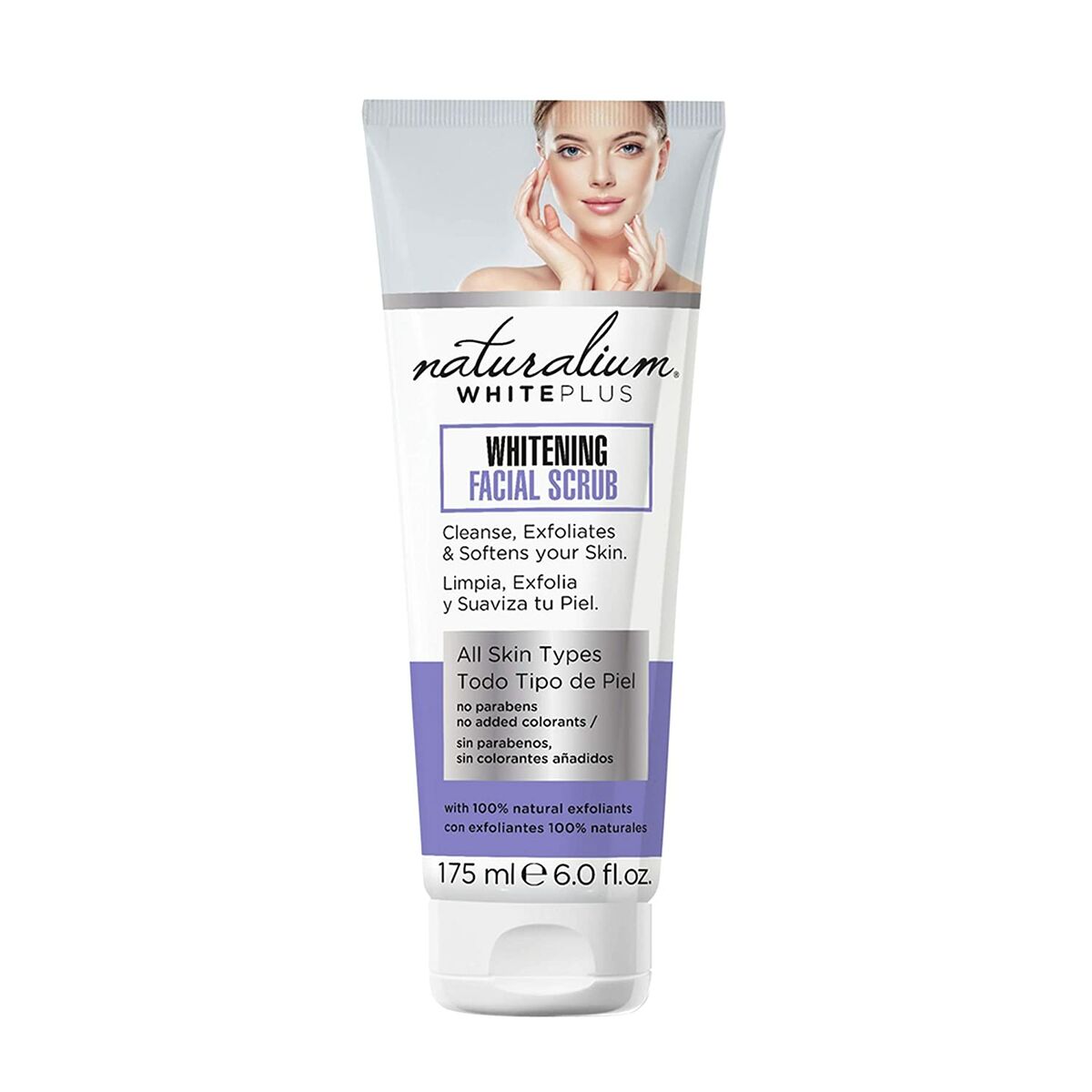 Facial Exfoliator Naturalium White Plus Whitener 175 ml - Nova Cosmetici