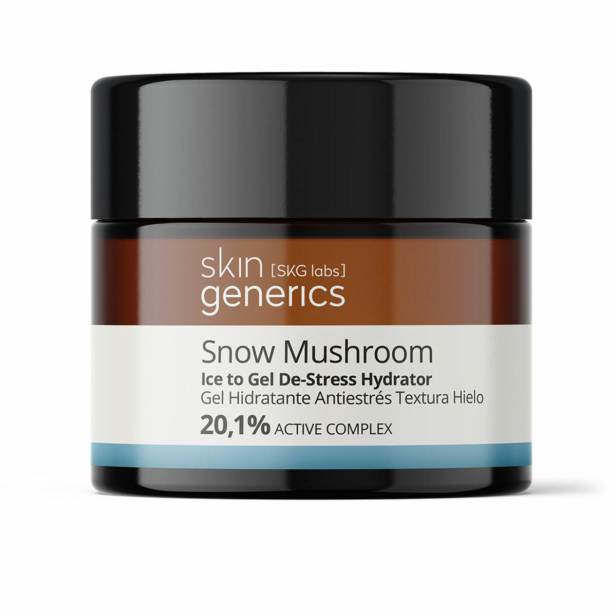 Moisturising Gel Skin Generics Snow Mushroom Anti-stress Ice 50 ml - Nova Cosmetici