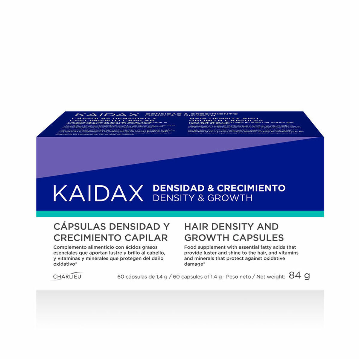 Hair Loss Food Supplement Topicrem Kaidax (60 Units) - Nova Cosmetici