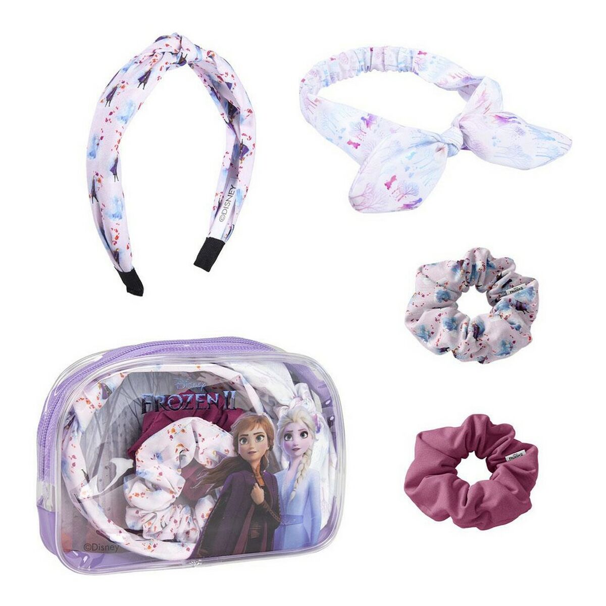 Hair accessories Frozen Multicolour (4 pcs) - Nova Cosmetici