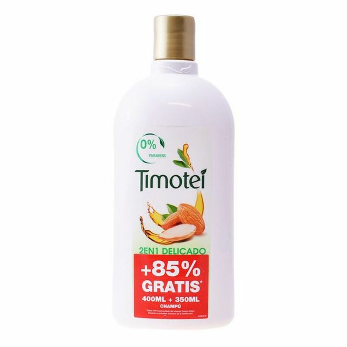 2-in-1 Shampoo and Conditioner Timotei Aceite Almendras Dulces (750 ml) 750 ml - Nova Cosmetici