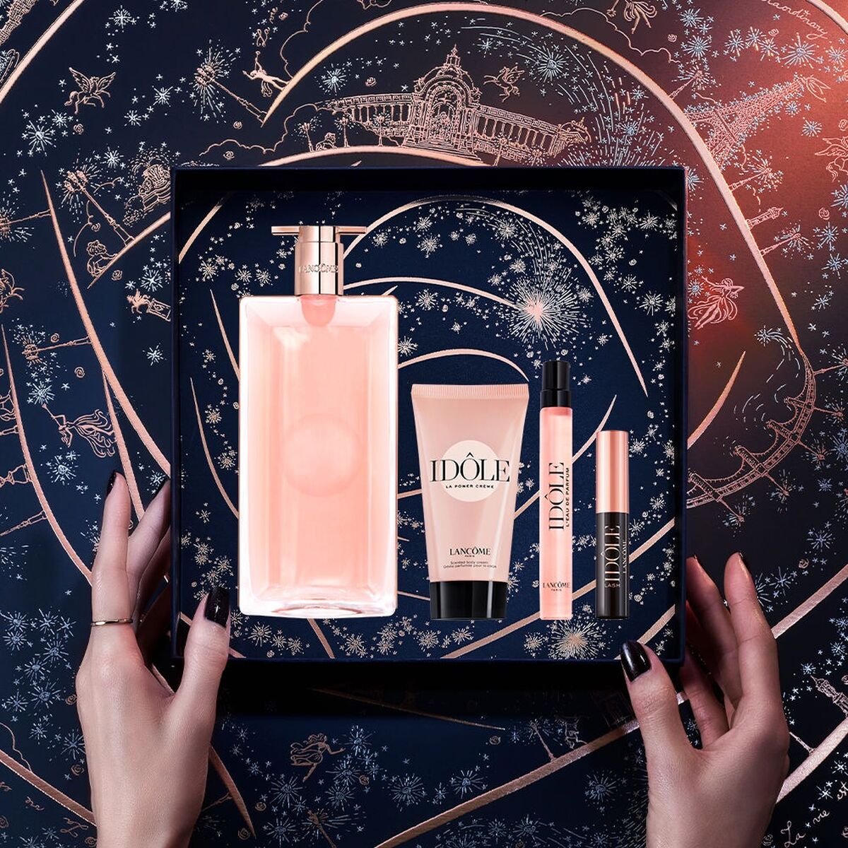 Women's Perfume Set Lancôme IDÔLE EDP 4 Pieces - Nova Cosmetici