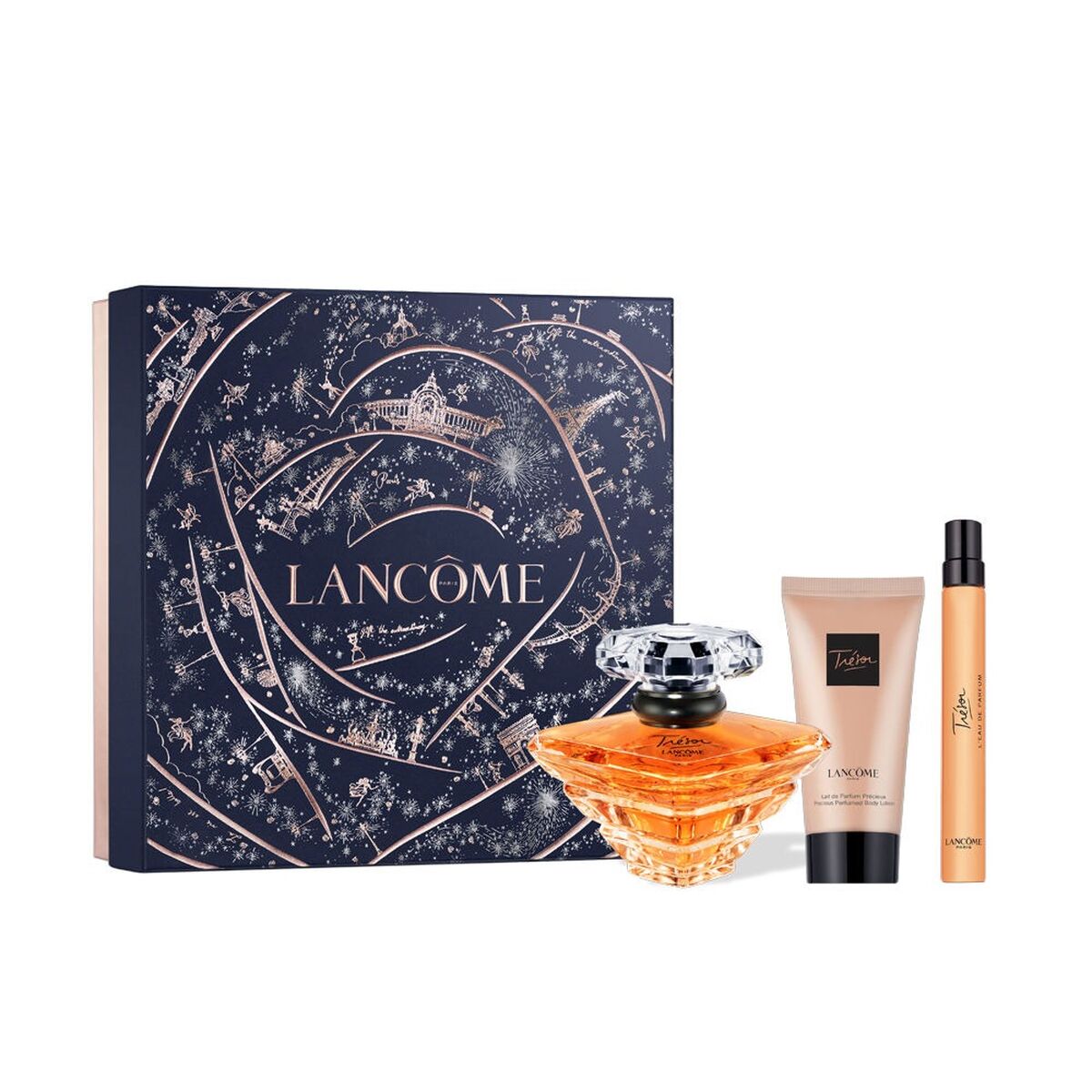 Women's Perfume Set Lancôme TRÉSOR EDP 3 Pieces - Nova Cosmetici