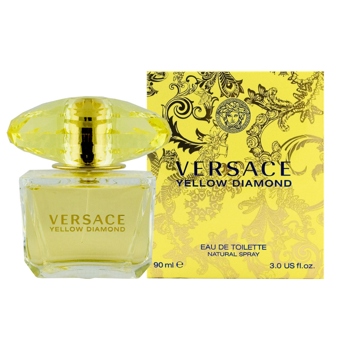 Women's Perfume Versace EDT Yellow Diamond 90 ml - Nova Cosmetici