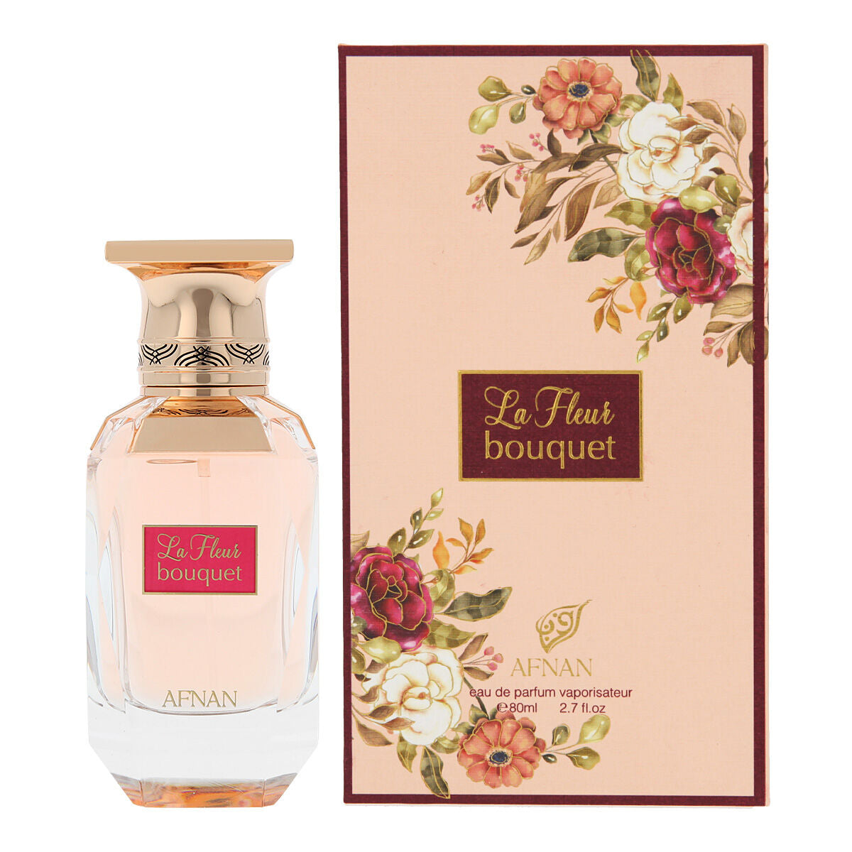 Women's Perfume Afnan EDP La Fleur Bouquet 80 ml - Nova Cosmetici