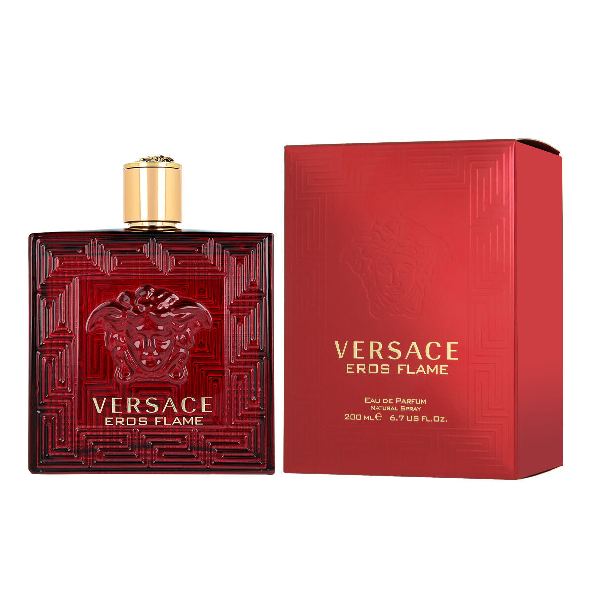 Men's Perfume Versace EDP Eros Flame 200 ml - Nova Cosmetici