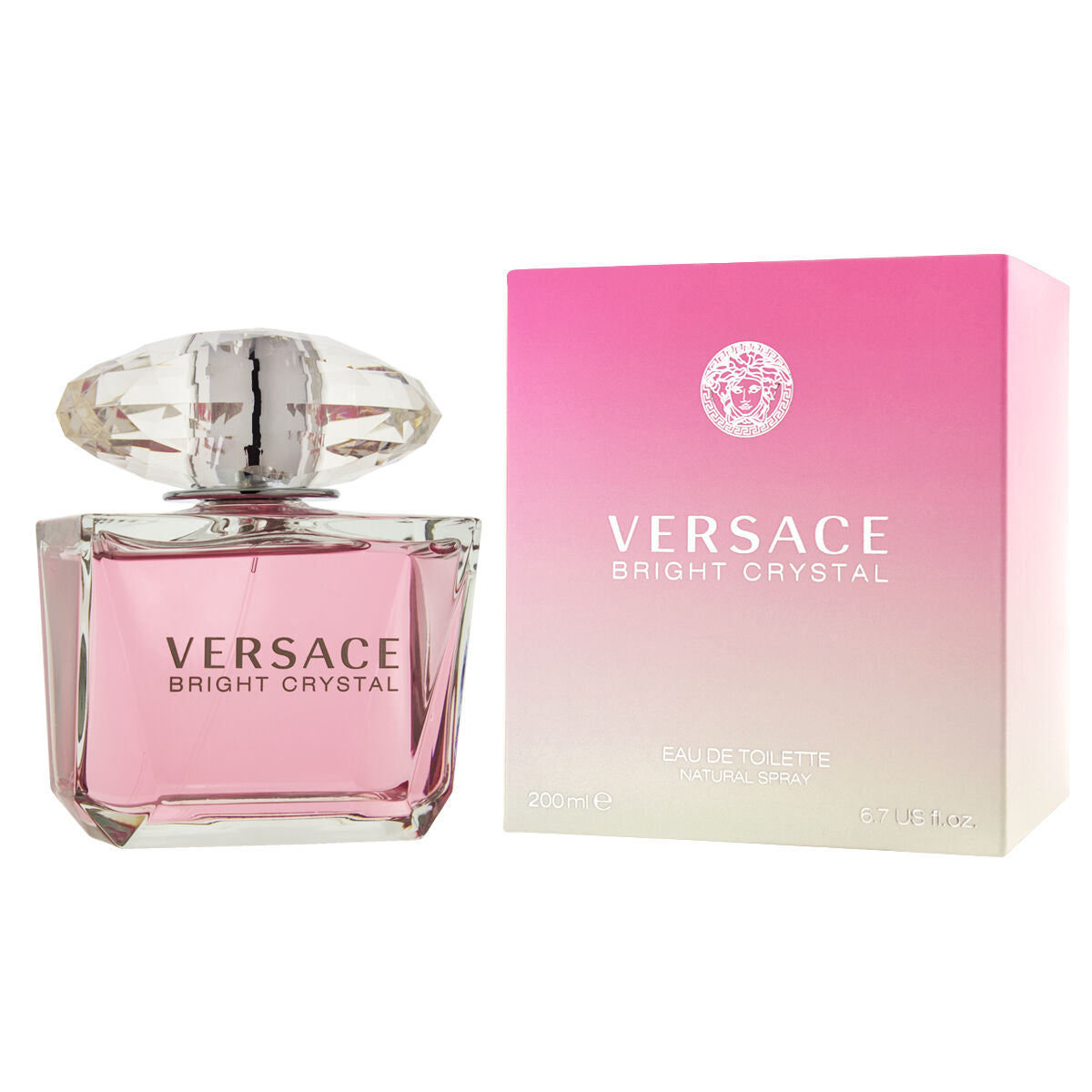 Women's Perfume Versace EDT Bright Crystal 200 ml - Nova Cosmetici