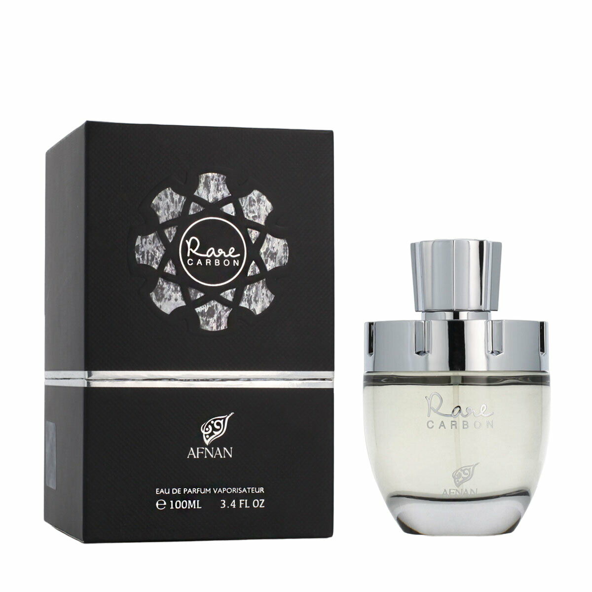 Men's Perfume Afnan EDP Rare Carbon 100 ml - Nova Cosmetici