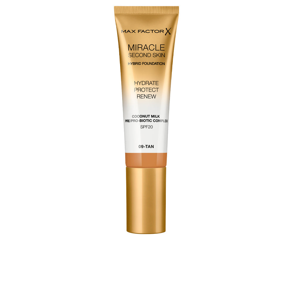 MIRACLE TOUCH second skin found.SPF20 #9-tan - Nova Cosmetici