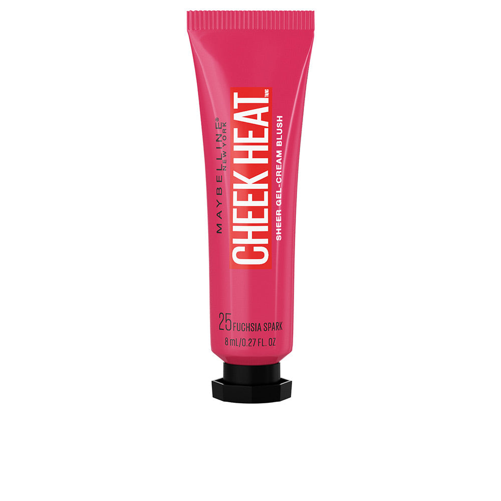 CHEEK HEAT sheer gel-cream blush #25-fuchsia spark - Nova Cosmetici