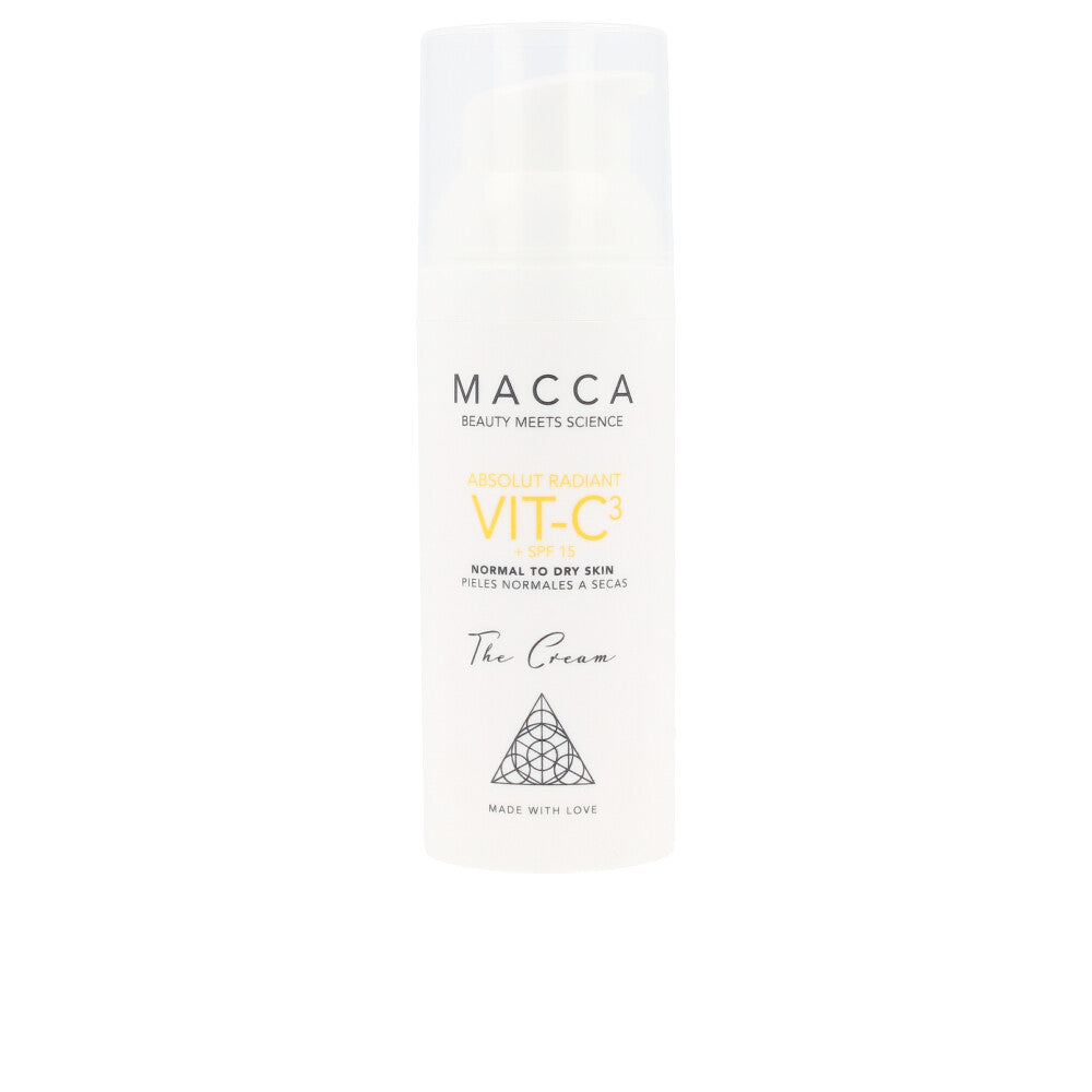 ABSOLUT RADIANT VIT-C3 cream SPF15 normal to dry skin 50 ml - Nova Cosmetici