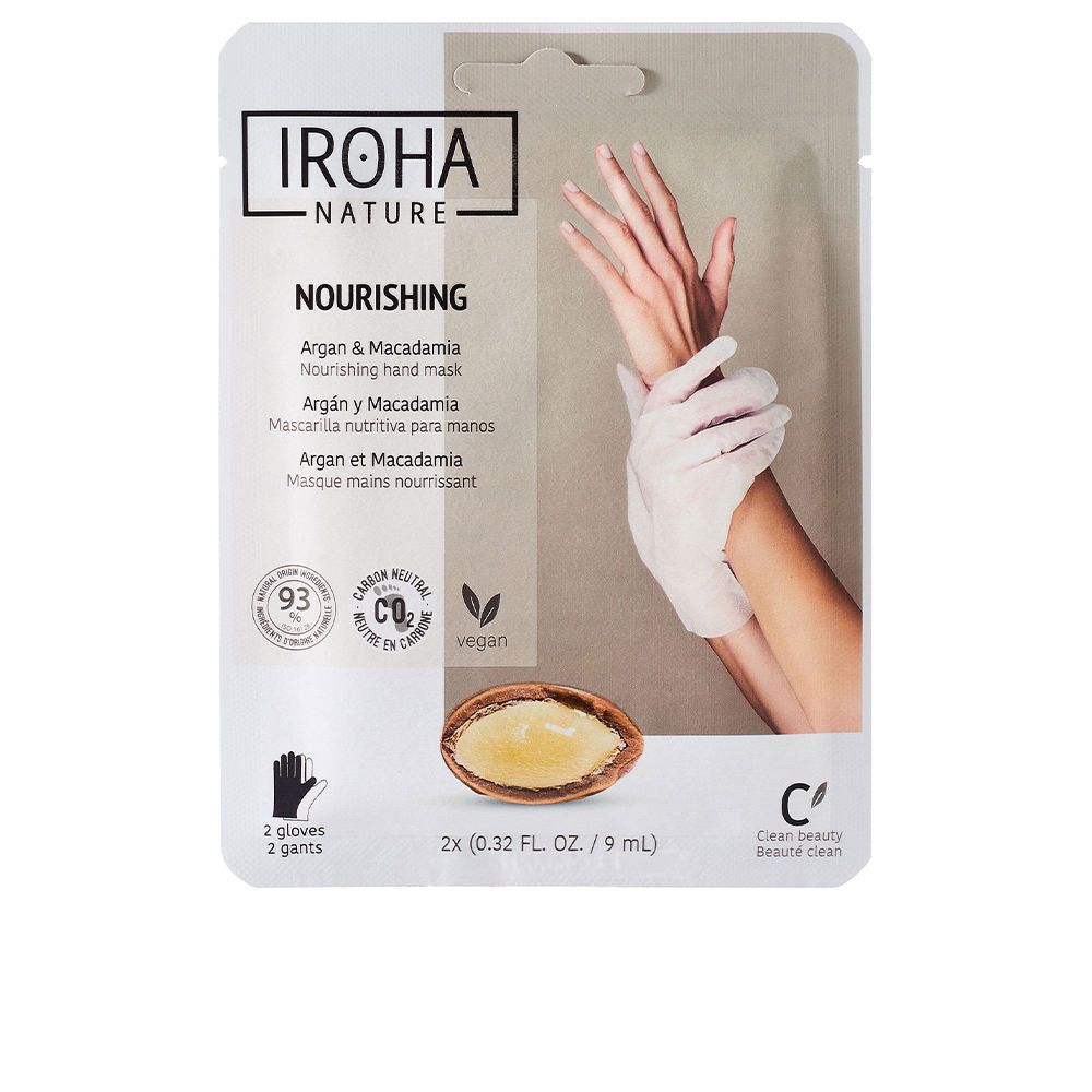 ARGAN & MACADAMIA nourishing hand mask 1 u - Nova Cosmetici