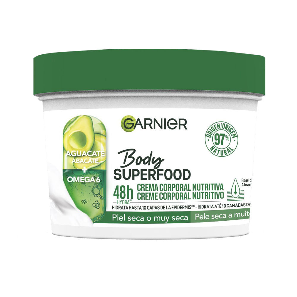 BODY SUPERFOOD nourishing body cream 380 ml - Nova Cosmetici