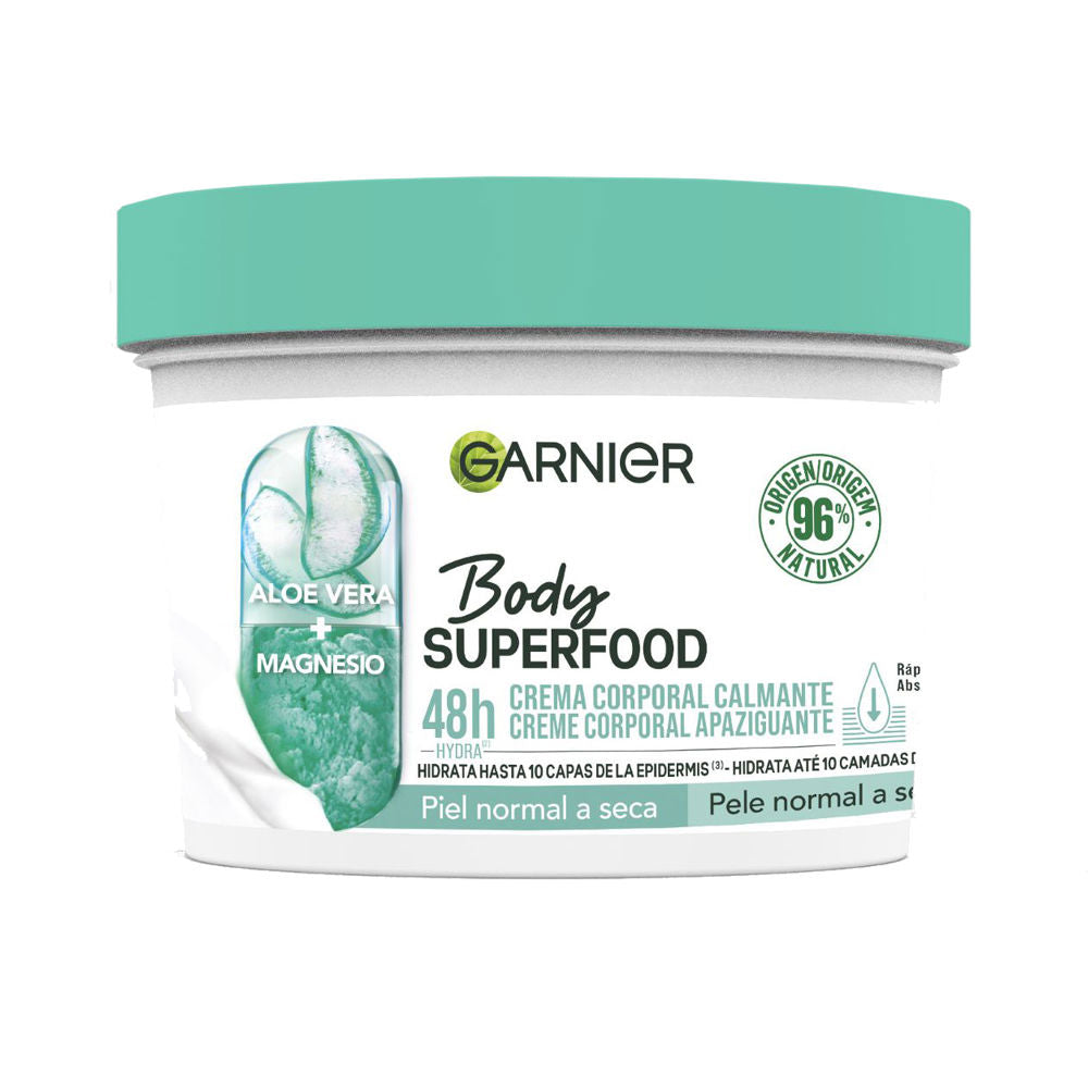 BODY SUPERFOOD soothing body cream 380 ml - Nova Cosmetici