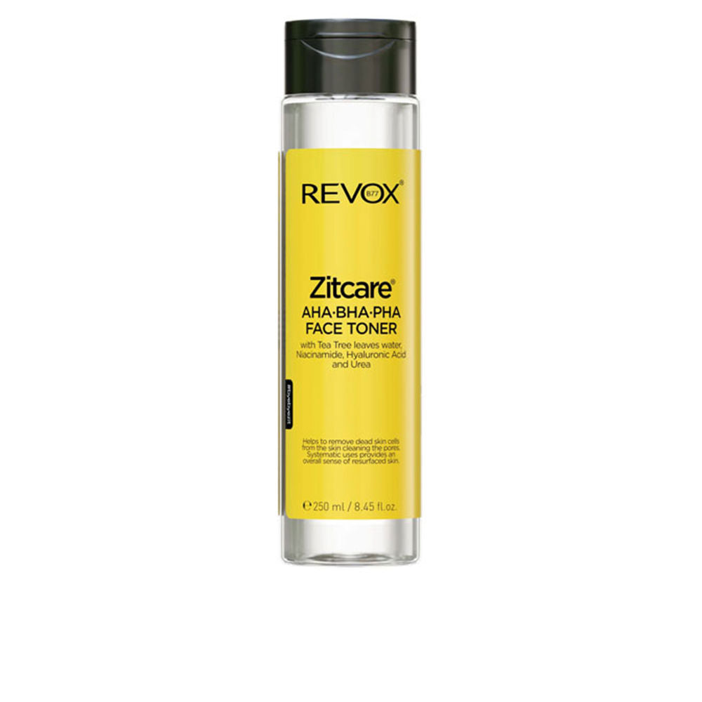 ZITCARE AHA.BHA.PHA. active face toner 250ml - Nova Cosmetici