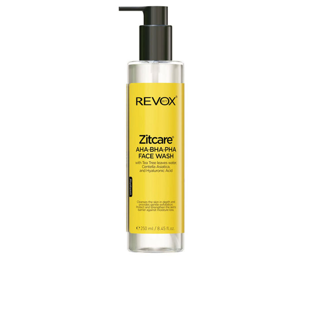 ZITCARE AHA.BHA.PHA. face wash 250ml - Nova Cosmetici