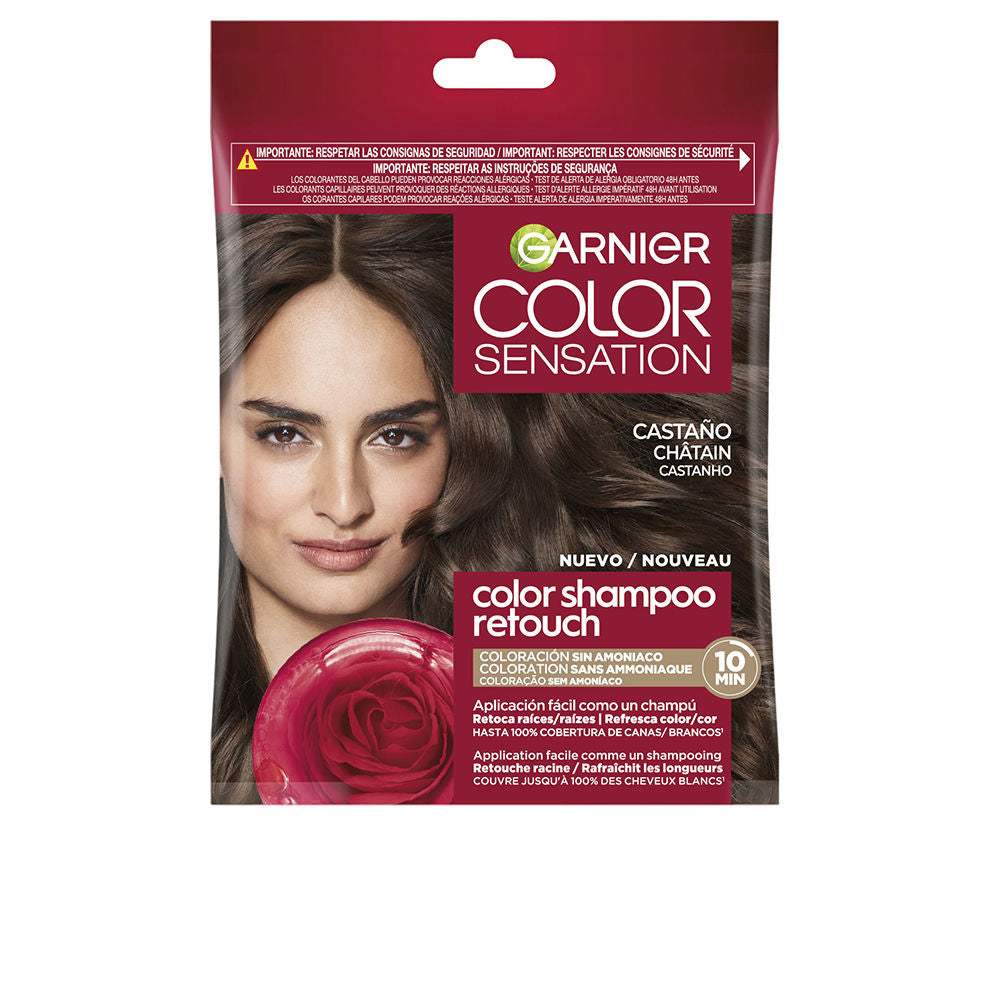 COLOR SENSATION tone on tone color shampoo #4.0-brown 1 u - Nova Cosmetici