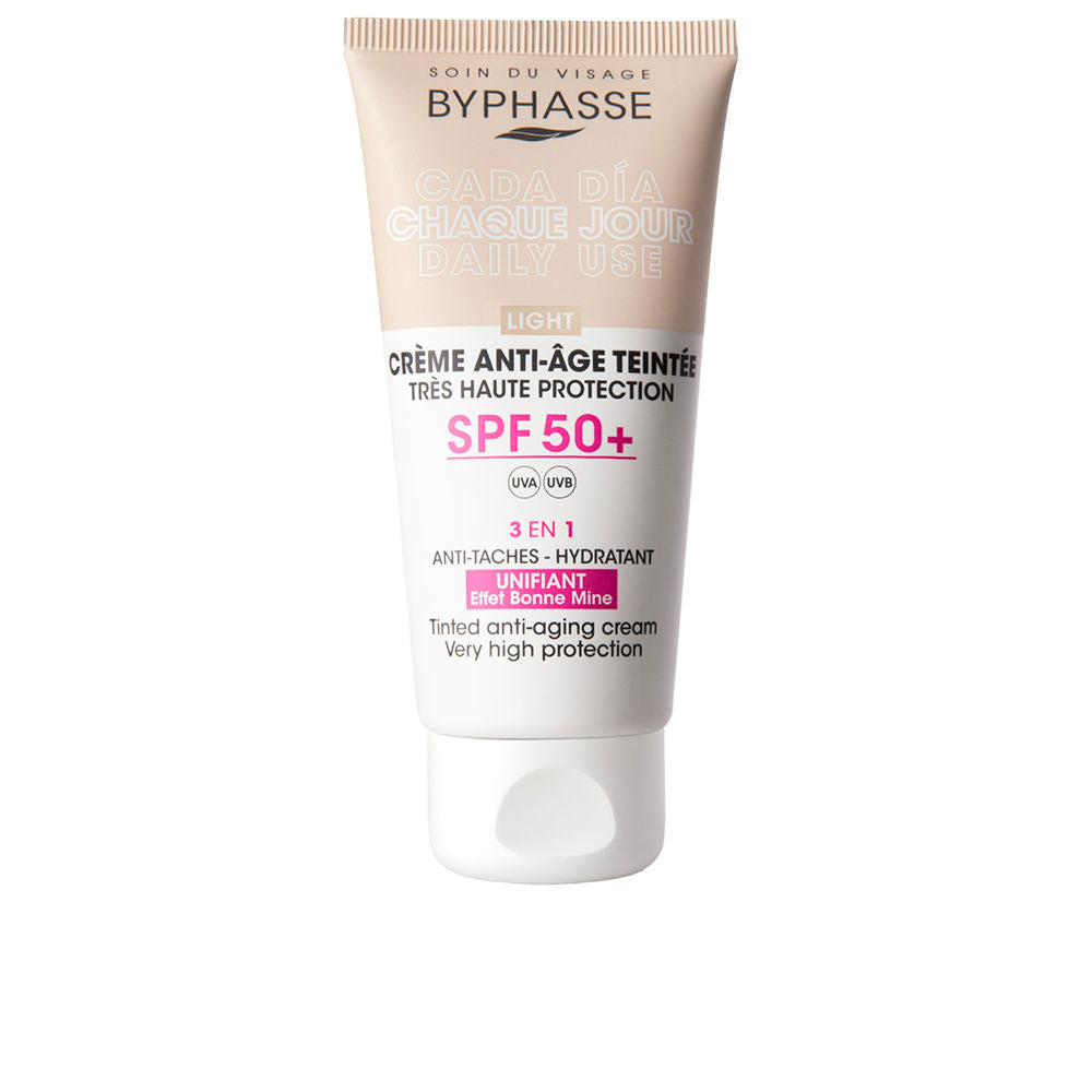 Anti-aging FACIAL CREAM with color SPF50+ #light 50 ml - Nova Cosmetici