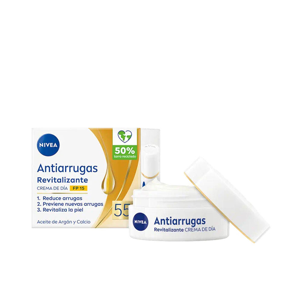 ANTI-WRINKLE 55+ revitalizing day care cream SPF15 50 ml - Nova Cosmetici