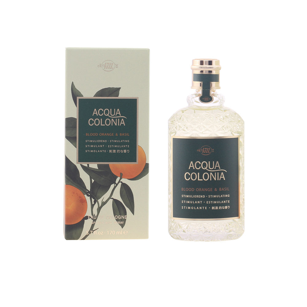 ACQUA COLONIA Blood Orange & Basil eau de cologne splash & spray 170 ml - Nova Cosmetici
