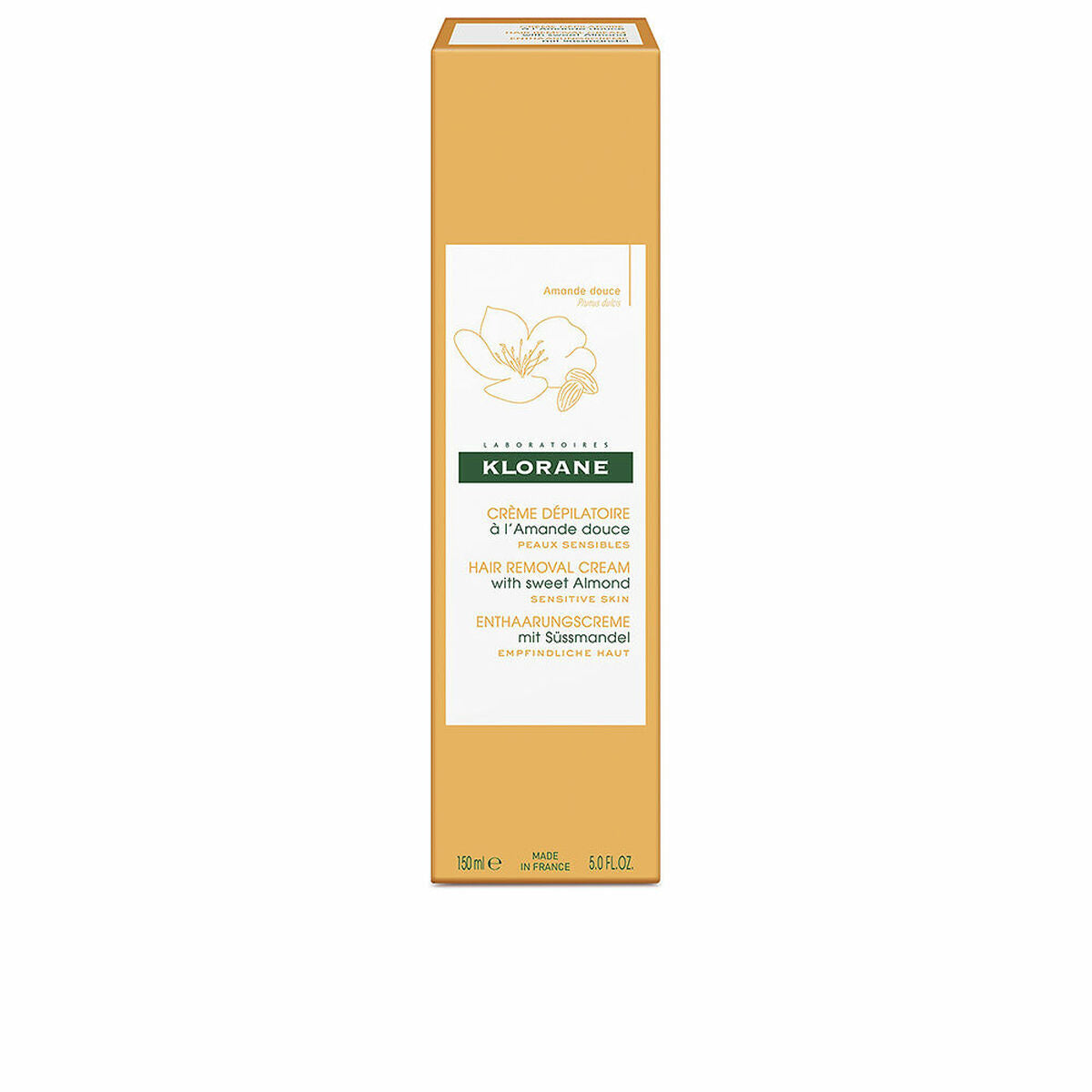 Body Hair Removal Cream Klorane Almond - Nova Cosmetici