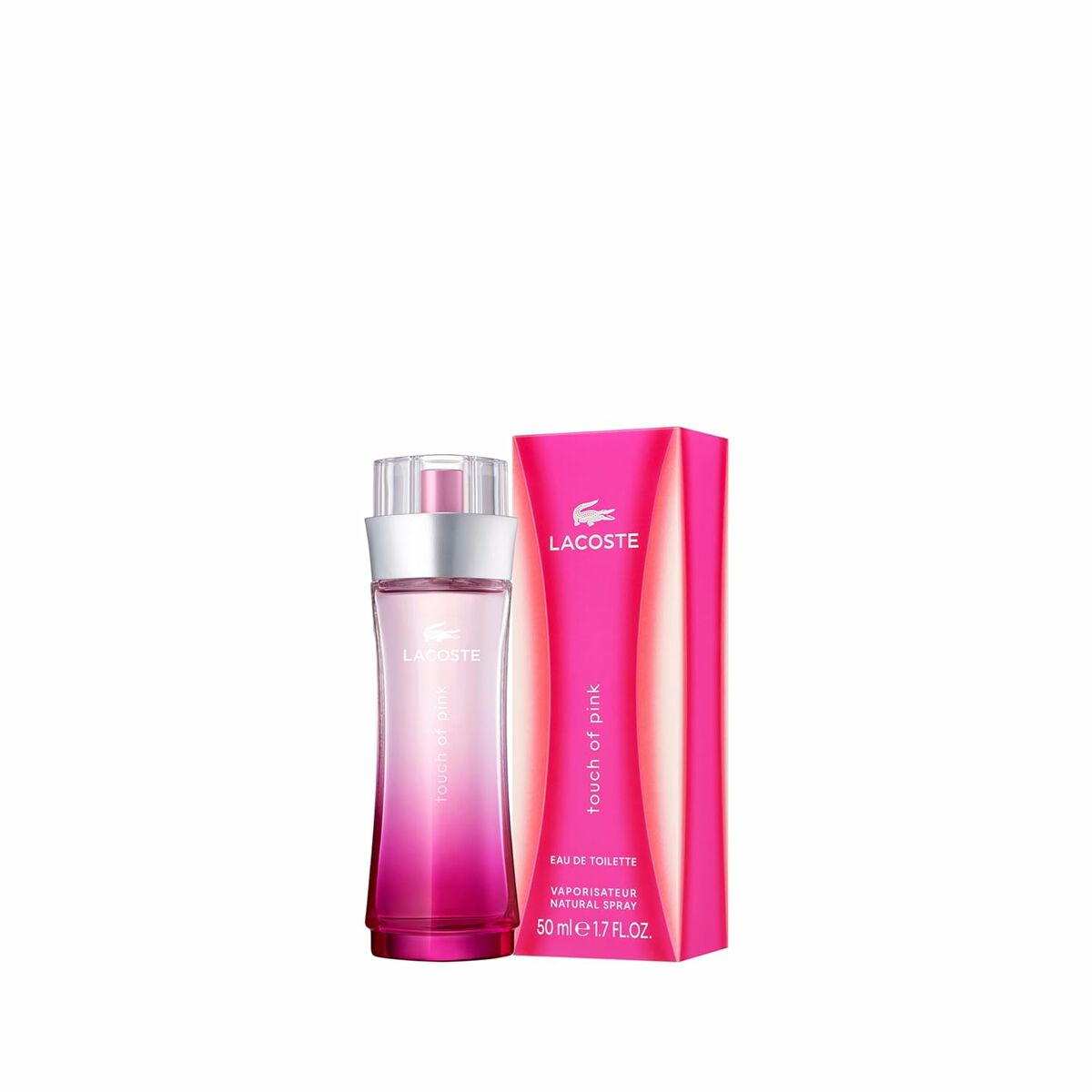 Women's Perfume Lacoste Touch of Pink EDT 50 ml - Nova Cosmetici