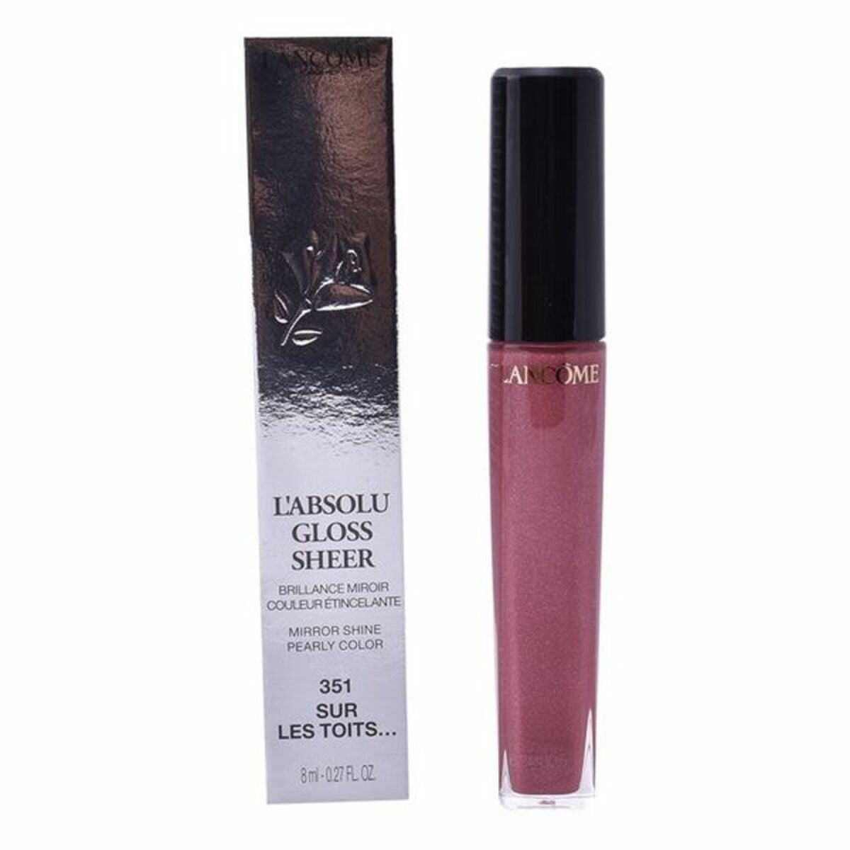 Gloss Lancôme Rouge Absolue Gloss Nº 351 (8 ml) - Nova Cosmetici