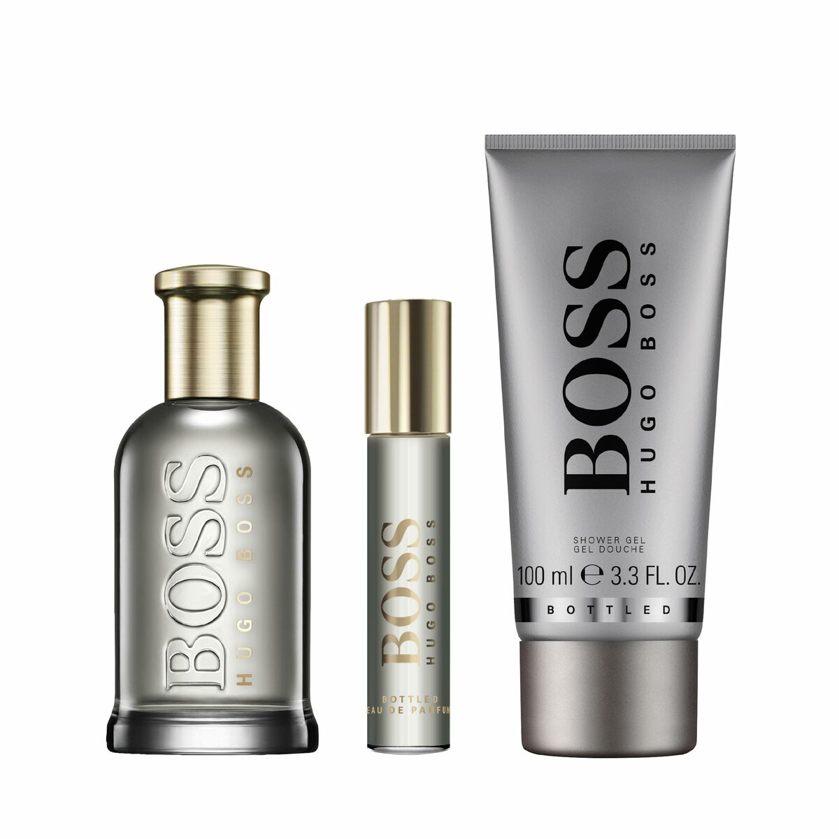 Men's Perfume Set Hugo Boss EDP Boss Bottled 3 Pieces - Nova Cosmetici