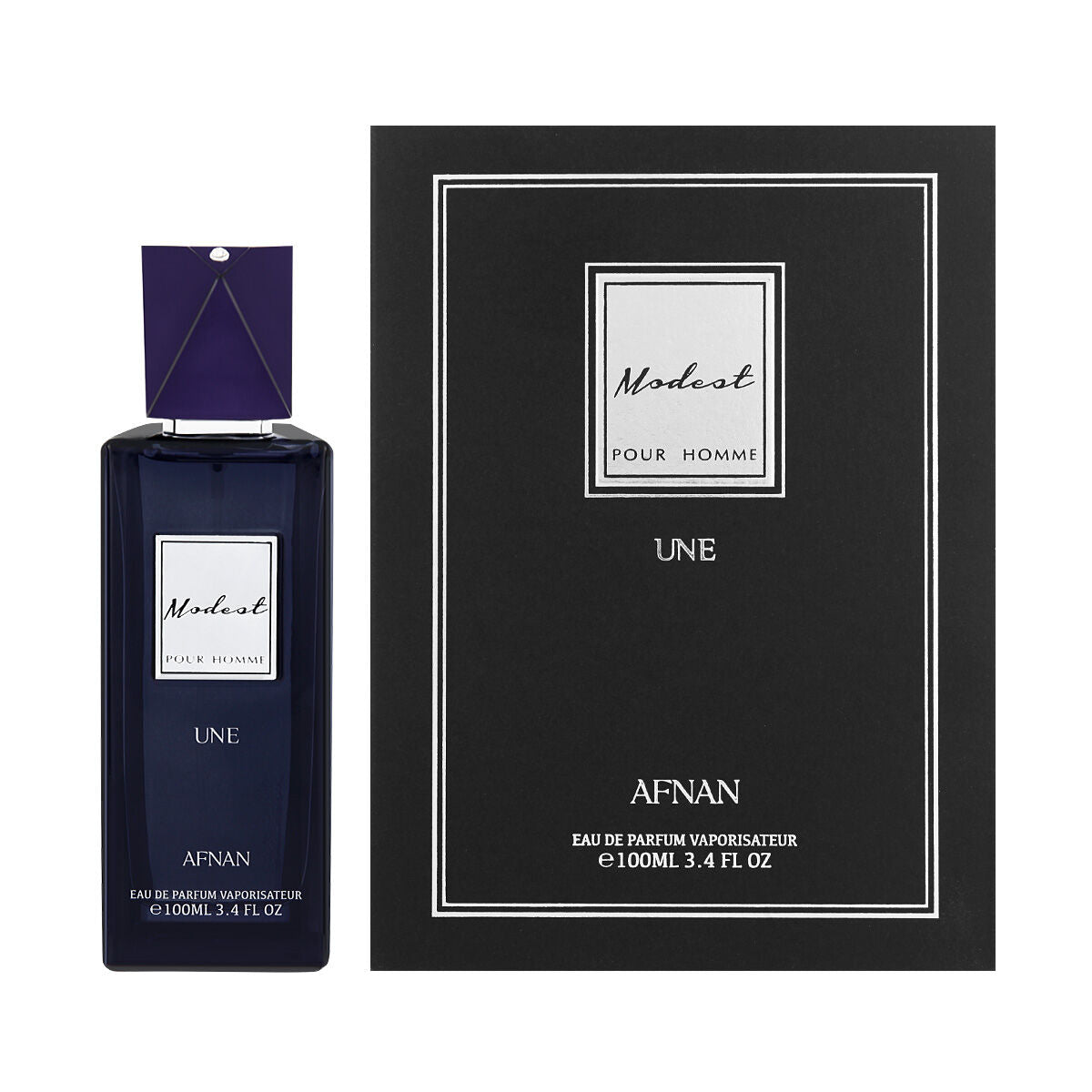 Men's Perfume Afnan EDP Modest Une 100 ml - Nova Cosmetici
