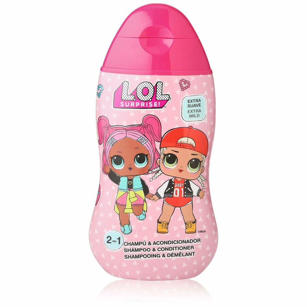 2-in-1 Shampoo and Conditioner LOL Surprise! 400 ml - Nova Cosmetici