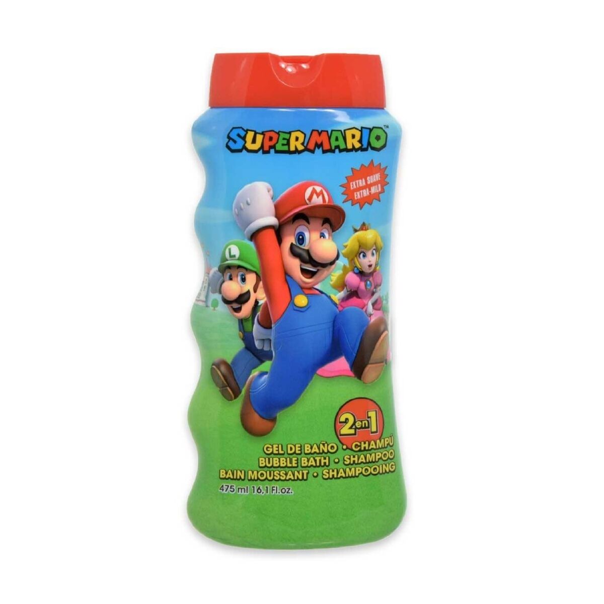 2-in-1 Gel and Shampoo Lorenay Super Mario Bros™ 475 ml - Nova Cosmetici
