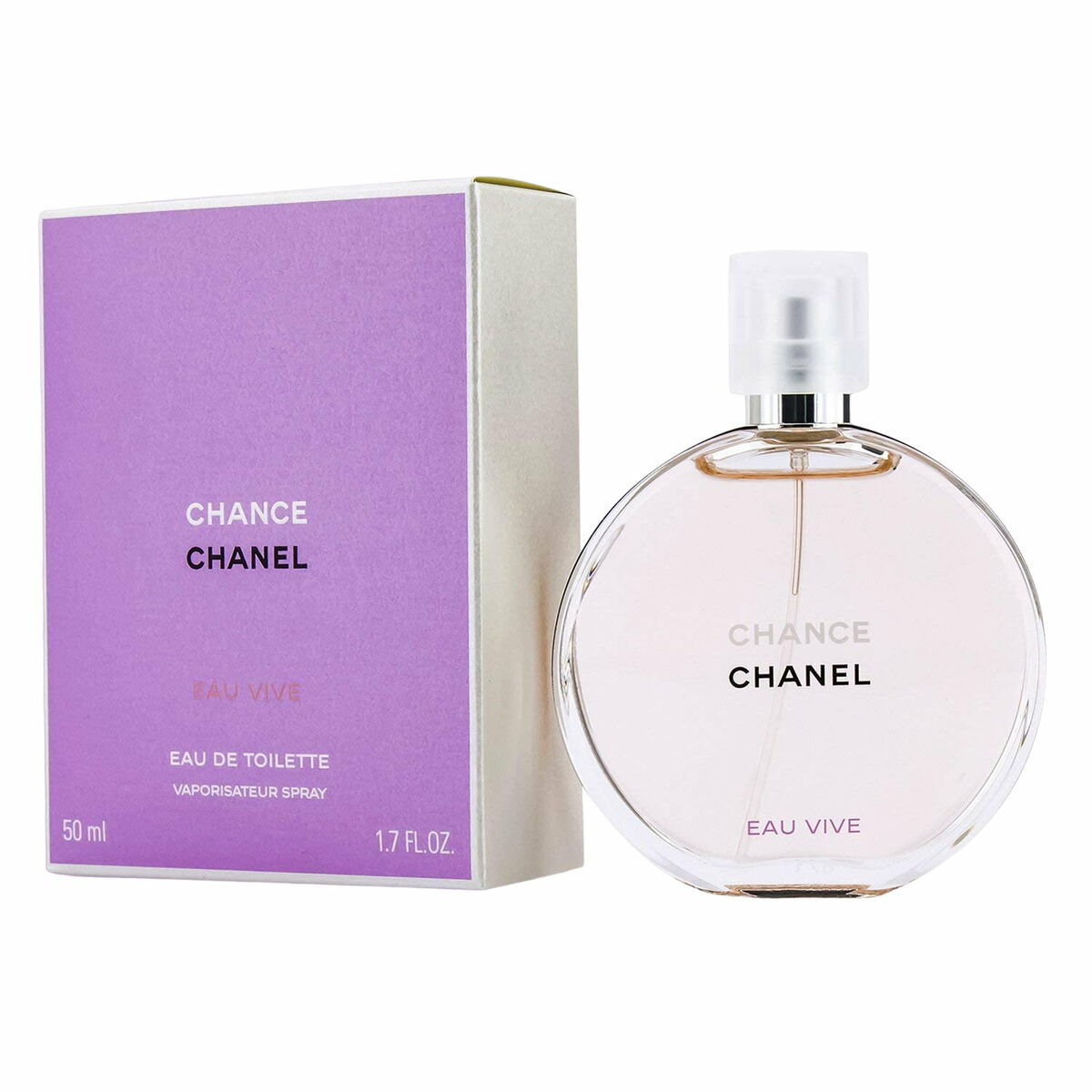 Women's Perfume Chanel Chance Eau Vive EDT 50 ml - Nova Cosmetici