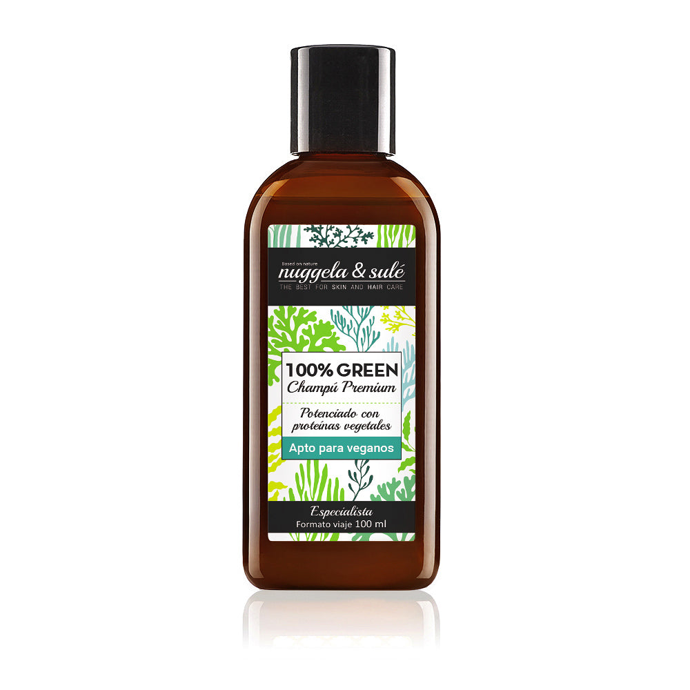 100% GREEN vegan shampoo 100 ml - Nova Cosmetici
