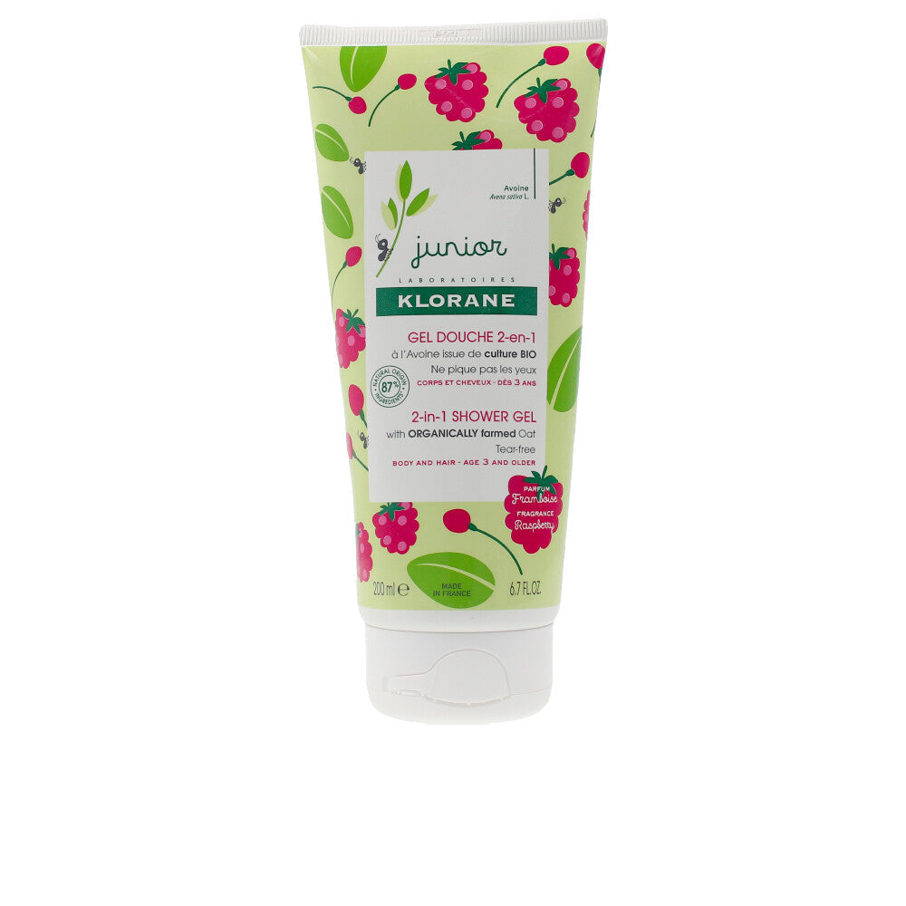 JUNIOR gel de baño cabello y cuerpo #frambuesa 200 ml - Nova Cosmetici