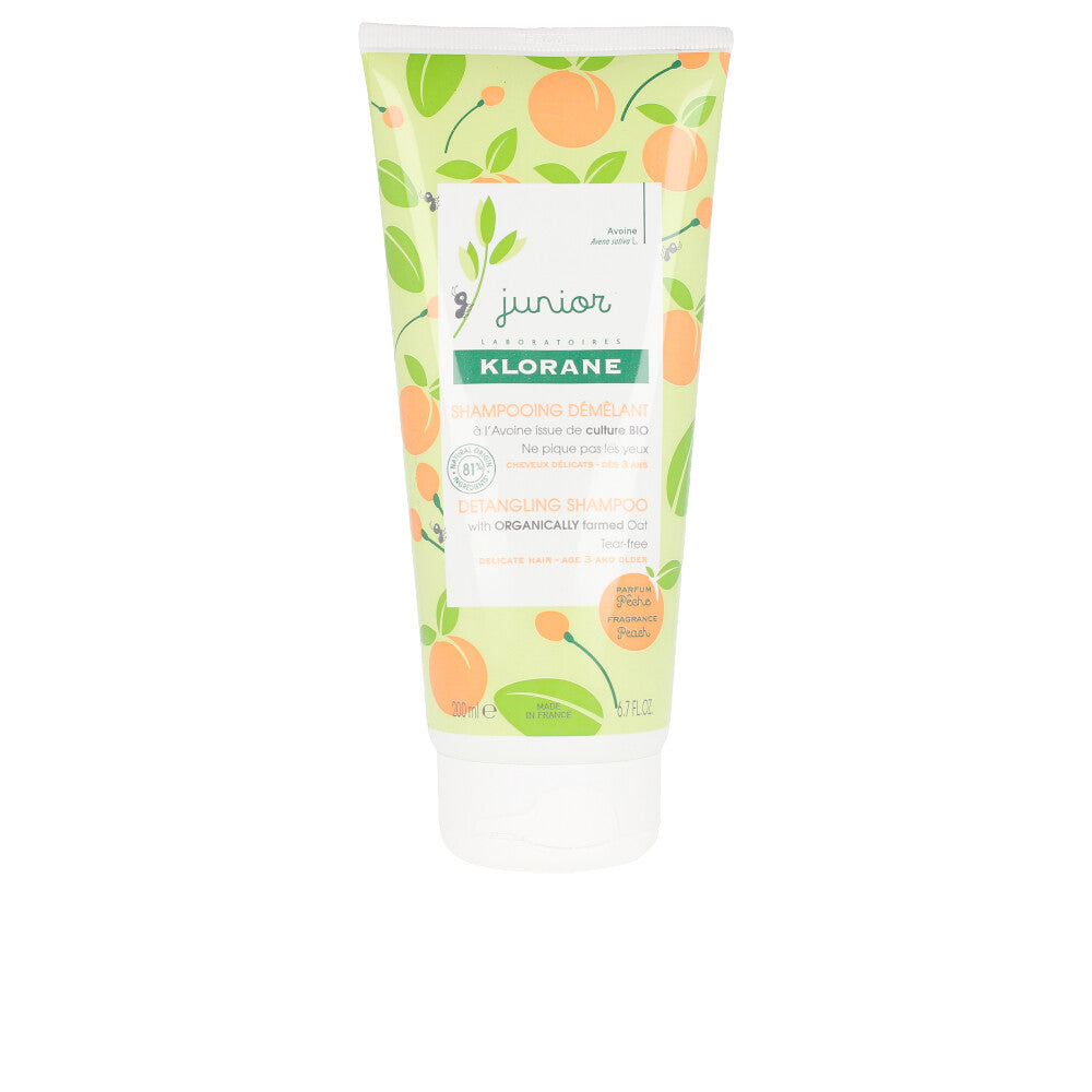 JUNIOR peach detangling shampoo 200 ml - Nova Cosmetici