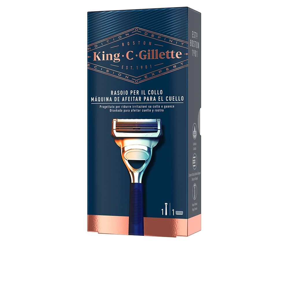 GILLETTE KING neck razor 1 pz - Nova Cosmetici