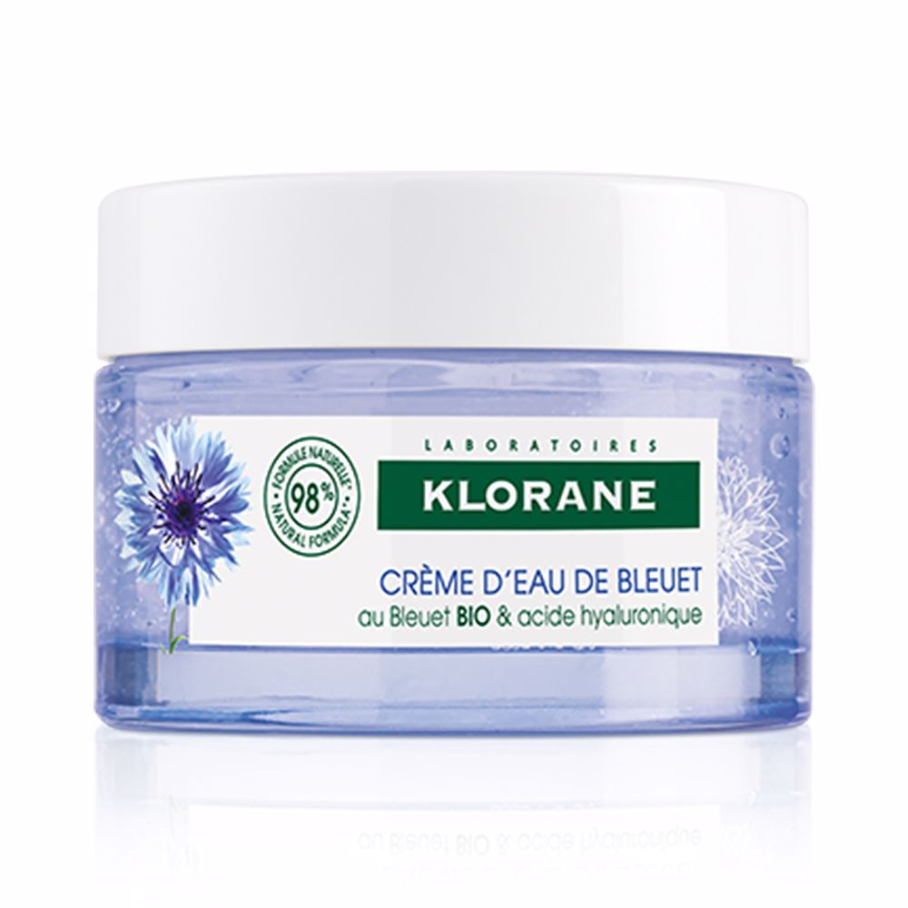 BIO Cornflower &amp; HYALURONIC ACID gel-cream face and eyes 50 ml - Nova Cosmetici