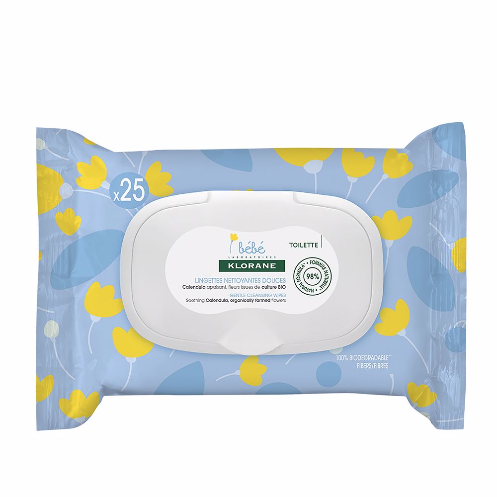 BÉBÉ toallitas limpidoras suaves 25 u - Nova Cosmetici