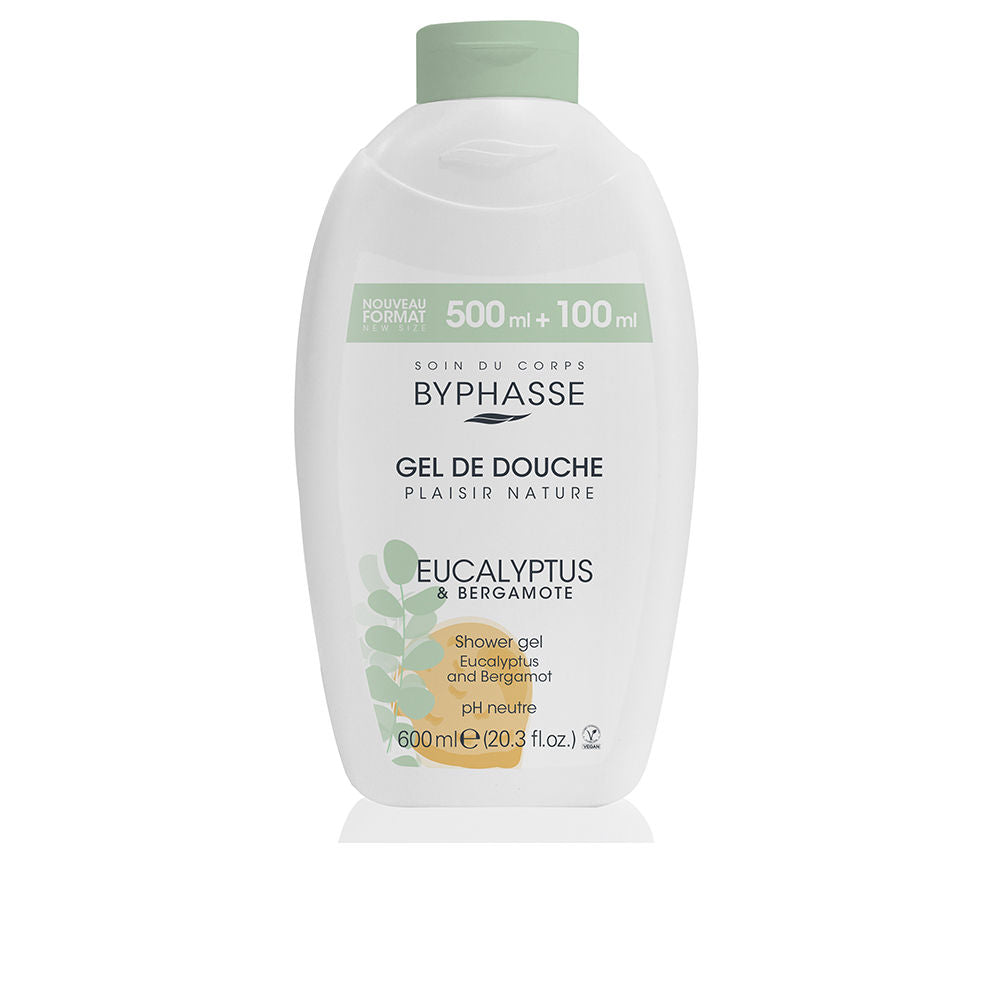 EUCALYPTUS &amp; BERGAMOTE shower gel 600 ml - Nova Cosmetici