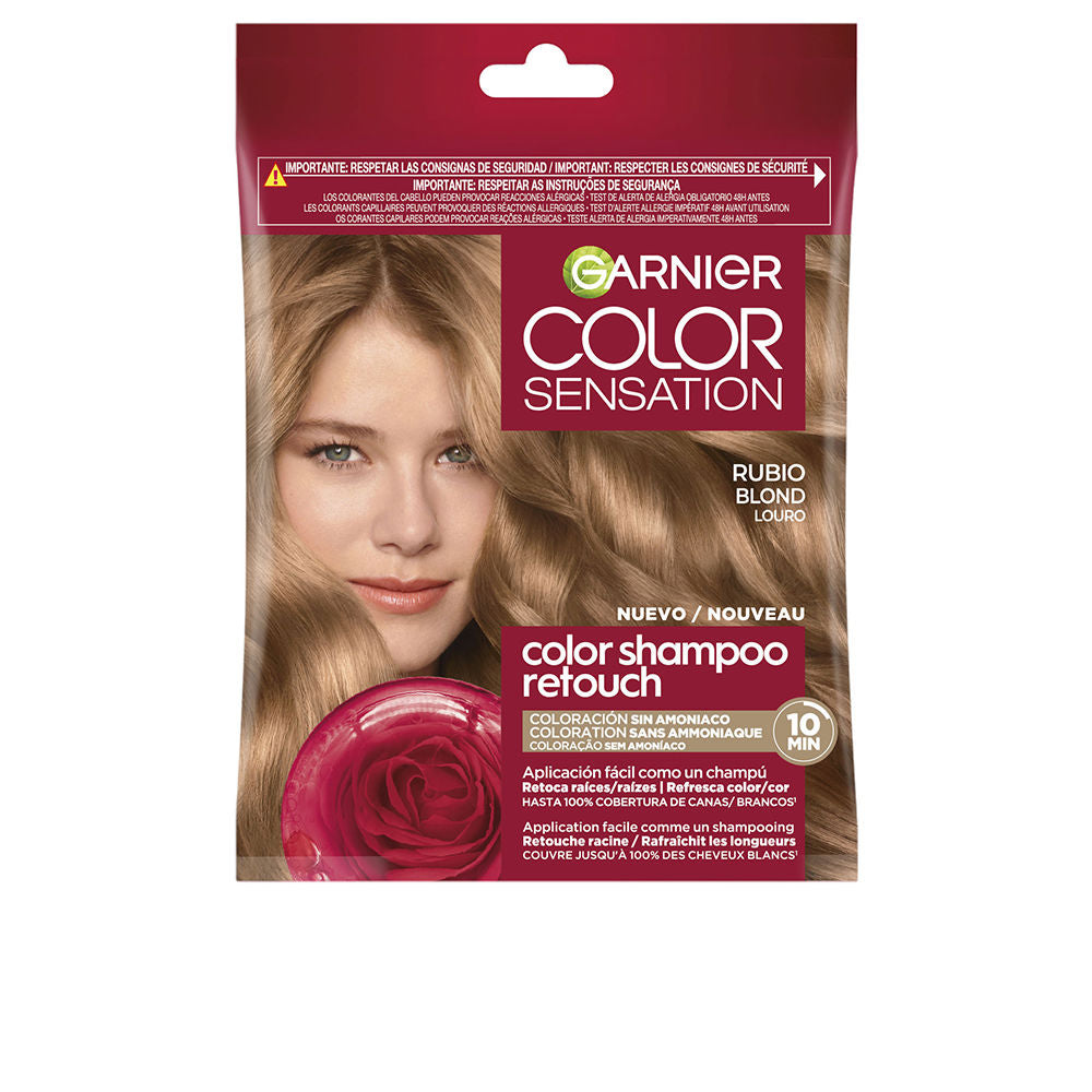 COLOR SENSATION tone on tone color shampoo #7.0blonde 1 u - Nova Cosmetici