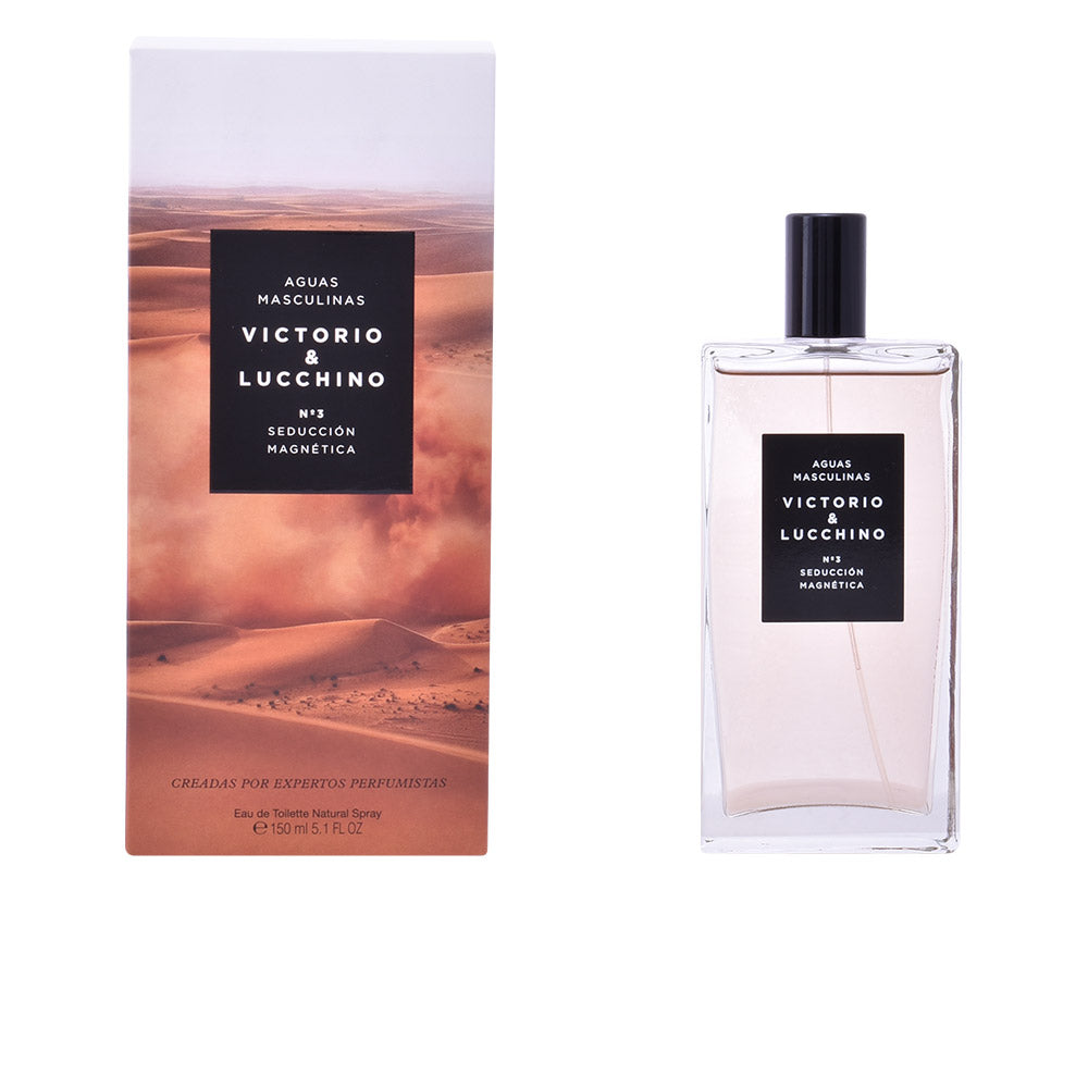 AGUAS MASCULINAS VICTORIO & LUCCHINO Nº3 eau de toilette spray 150 ml - Nova Cosmetici